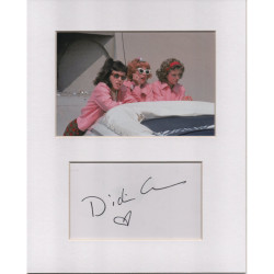 Didi Conn signed genuine signature autograph display UACC RD MANUSCRIPT SOCIETY
