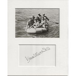 Dina Merrill signed genuine signature autograph display UACC RD AFTAL