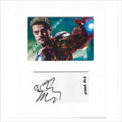 Dominic Cooper signed genuine signature autograph display AFTAL