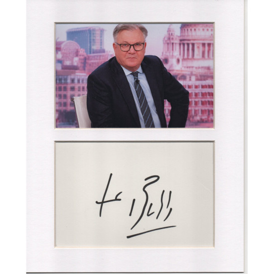 Ed Balls signed genuine signature autograph display UACC RD MANUSCRIPT SOCIETY