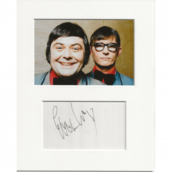 Eddie Large signed genuine signature autograph display AFTAL