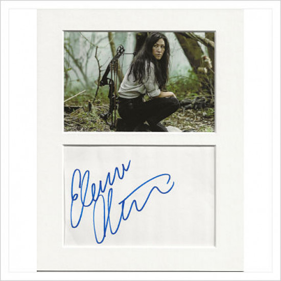 Eleanor Matsuura signed genuine signature autograph display AFTAL