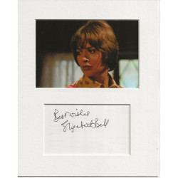 Elizabeth Bell signed genuine signature autograph display UACC RD AFTAL