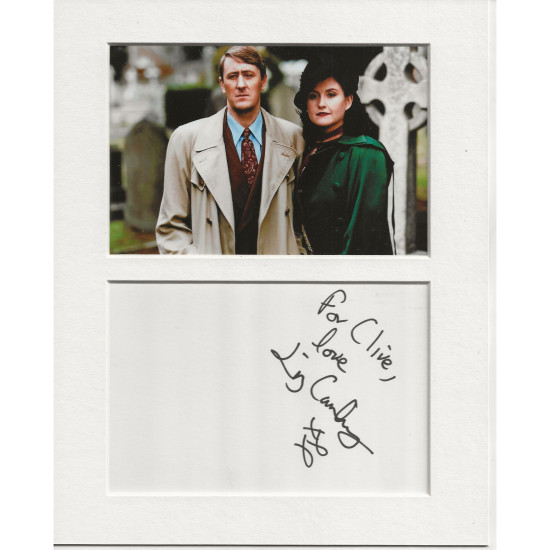 Elizabeth Carling signed genuine signature autograph display UACC RD AFTAL