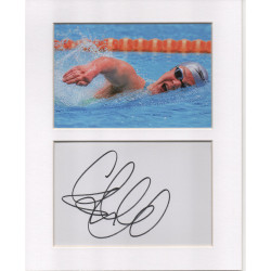 Ellie Simmonds signed genuine signature autograph display UACC RD MANUSCRIPT SOCIETY