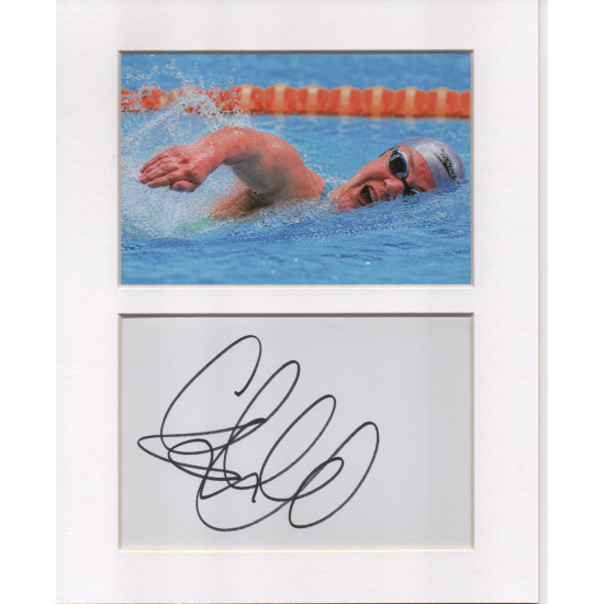 Ellie Simmonds signed genuine signature autograph display UACC RD MANUSCRIPT SOCIETY