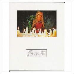 Emilia Fox signed genuine signature autograph display AFTAL