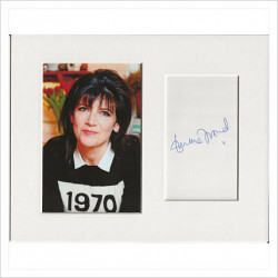 Emma Freud signed genuine signature autograph display AFTAL