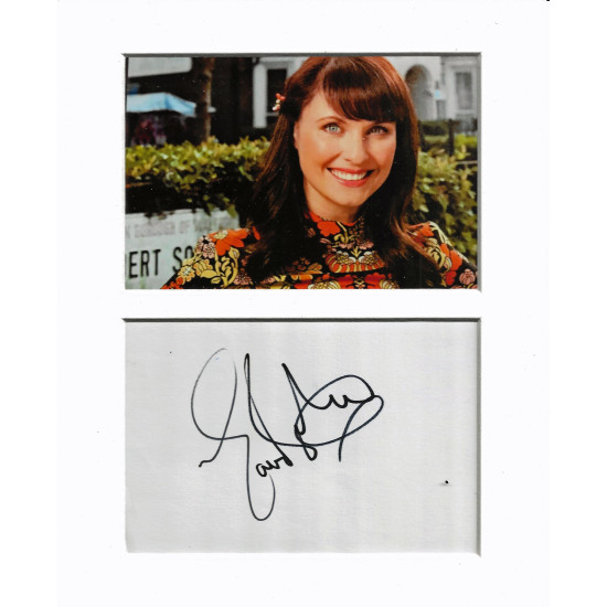 Emma Barton signed genuine signature autograph display UACC RD MANUSCRIPT SOCIETY