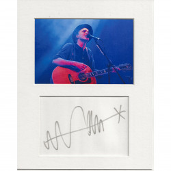 Fran Healy signed genuine signature autograph display AFTAL