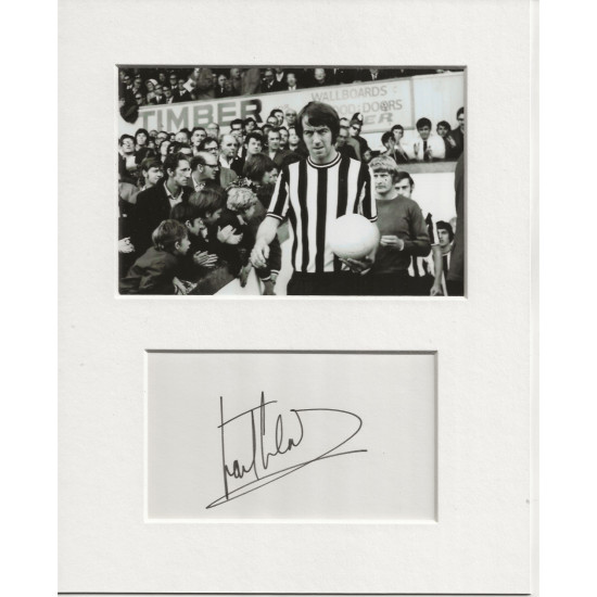 Frank Clarke signed genuine signature autograph display UACC RD AFTAL
