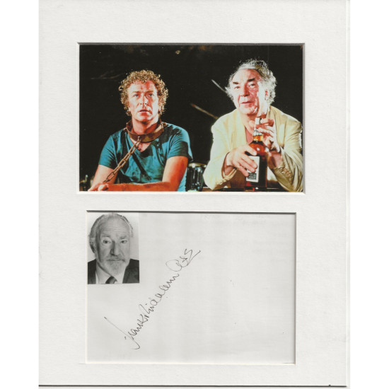 Frank Middlemass signed genuine signature autograph display UACC RD MANUSCRIPT SOCIETY