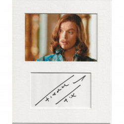 Freddie Fox signed genuine signature autograph display AFTAL