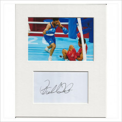 Galal Yafai signed genuine signature autograph display AFTAL