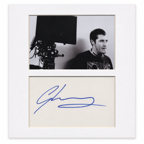 Gareth Evans signed genuine signature autograph display UACC RD MANUSCRIPT SOCIETY