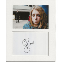 Genevieve Barr signed genuine signature autograph display UACC RD AFTAL