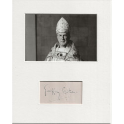 Geoffrey Fisher signed genuine signature autograph display UACC RD AFTAL