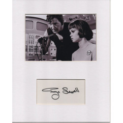 George Sewell signed genuine signature autograph display UACC RD MANUSCRIPT SOCIETY
