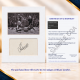 Gordon Cowans signed genuine signature autograph display UACC RD MANUSCRIPT SOCIETY
