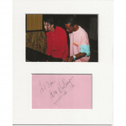 Greg Phillinganes signed genuine signature autograph display AFTAL