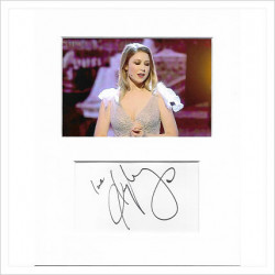 Hayley Westenra signed genuine signature autograph display AFTAL