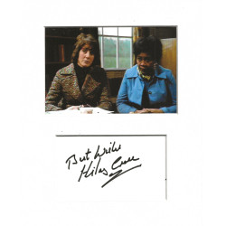 Hilary Crane signed genuine signature autograph display UACC RD MANUSCRIPT SOCIETY