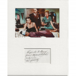 Howard St. John signed genuine signature autograph display AFTAL