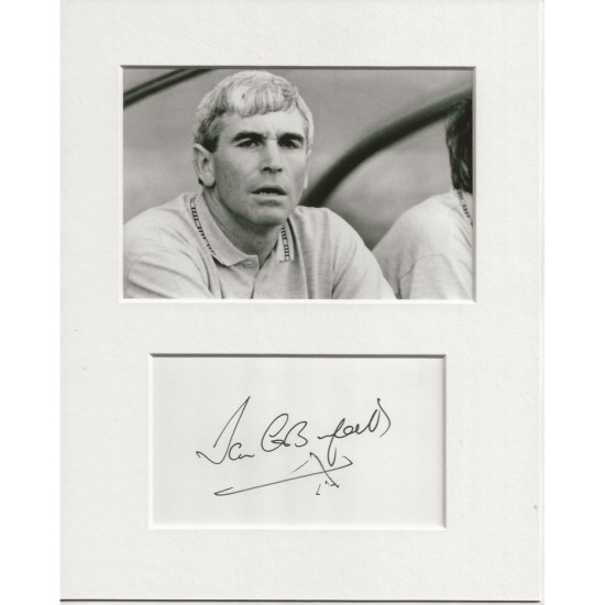 Ian Branfoot signed genuine signature autograph display UACC RD AFTAL