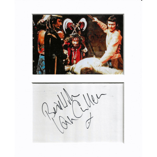 Ian Cullen signed genuine signature autograph display UACC RD MANUSCRIPT SOCIETY