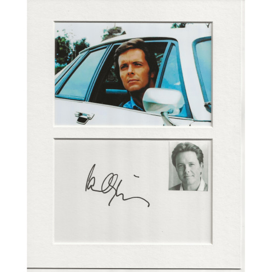 Ian Ogilvy signed genuine signature autograph display UACC RD AFTAL