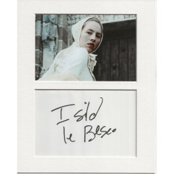 Isild Le Besco signed genuine signature autograph display UACC RD AFTAL