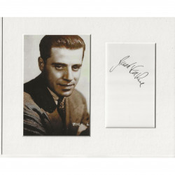 Jack La Rue signed genuine signature autograph display AFTAL