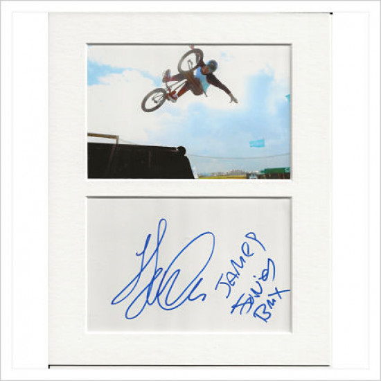 James Jones signed genuine signature autograph display AFTAL