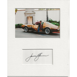 James Garner signed genuine signature autograph display UACC RD AFTAL