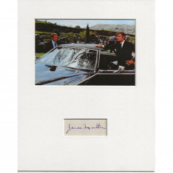 James MacArthur signed genuine signature autograph display AFTAL
