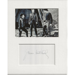James Mitchell signed genuine signature autograph display UACC RD MANUSCRIPT SOCIETY
