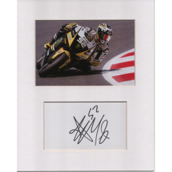 James Toseland signed genuine signature autograph display UACC RD MANUSCRIPT SOCIETY