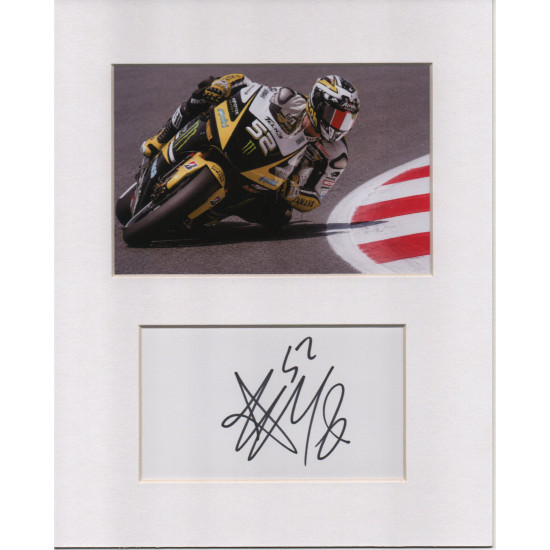 James Toseland signed genuine signature autograph display UACC RD MANUSCRIPT SOCIETY