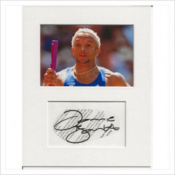 Jamie Baulch signed genuine signature autograph display AFTAL