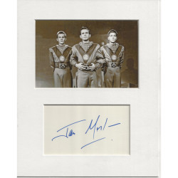 Jan Merlin signed genuine signature autograph display UACC RD MANUSCRIPT SOCIETY