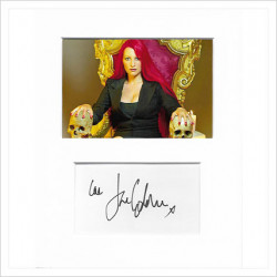 Jane Goldman signed genuine signature autograph display AFTAL