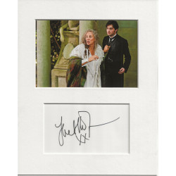Janet McTeer signed genuine signature autograph display UACC RD AFTAL