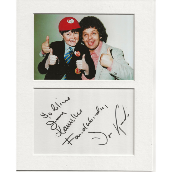 Janette Tough Ian Tough signed genuine signature autograph display UACC RD AFTAL