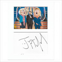 Jason Manford signed genuine signature autograph display AFTAL