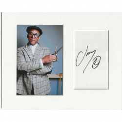 Jay Blades signed genuine signature autograph display AFTAL