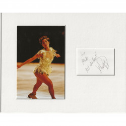 Jill Trenary signed genuine signature autograph display AFTAL