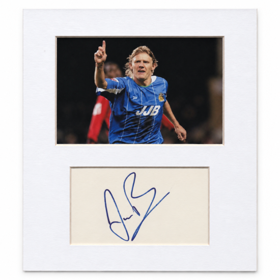Jimmy Bullard signed genuine signature autograph display UACC RD MANUSCRIPT SOCIETY