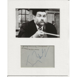 Jimmy Edwards signed genuine signature autograph display UACC RD AFTAL