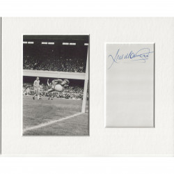Jimmy Montgomery signed genuine signature autograph display AFTAL