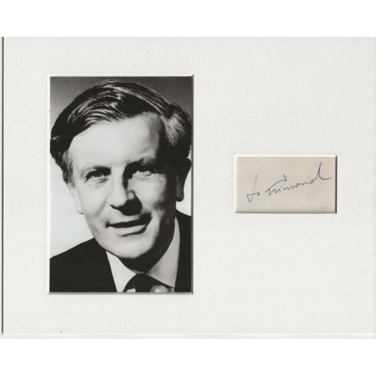 Jo Grimond signed genuine signature autograph display UACC RD AFTAL